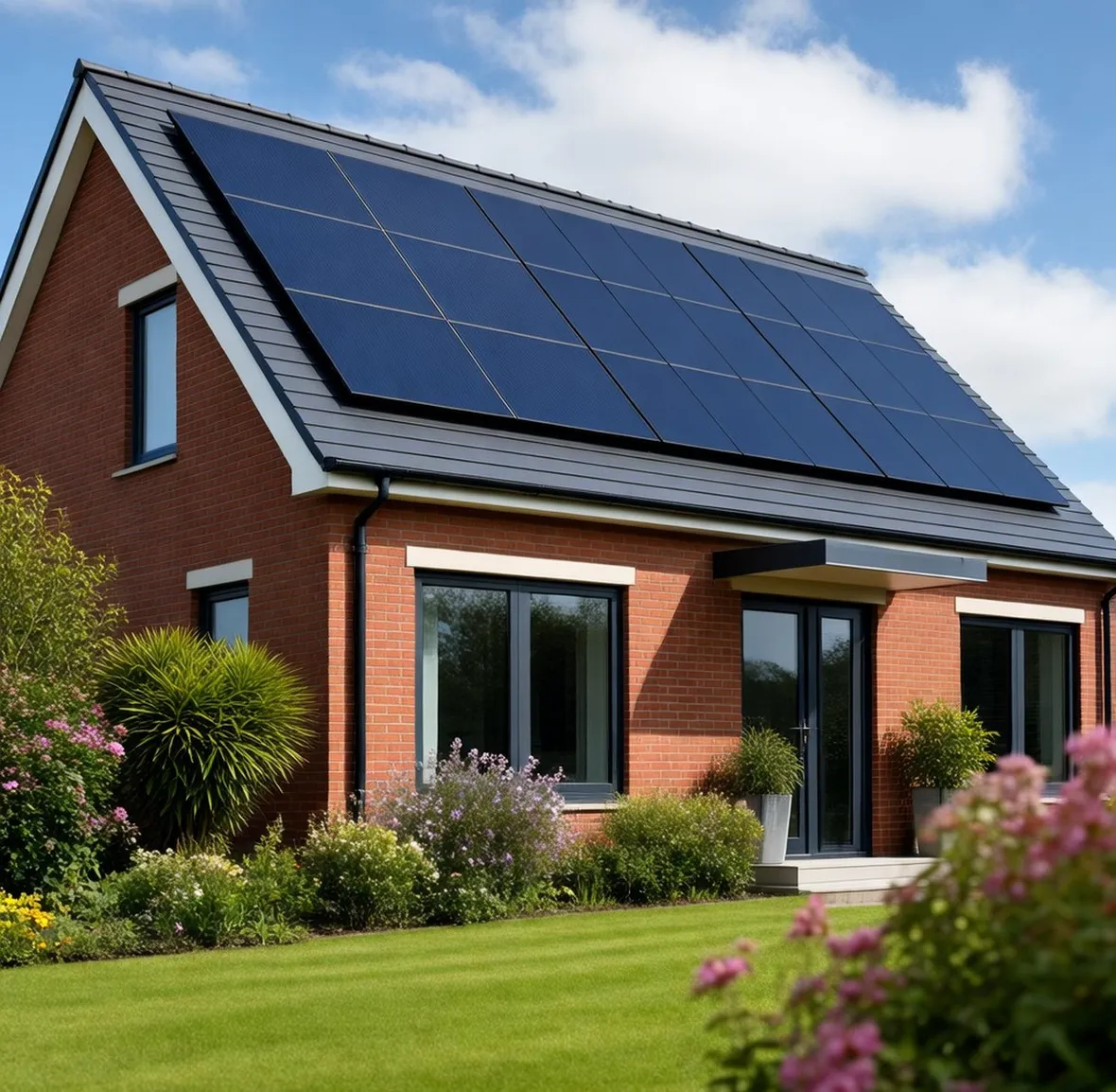 Impianto solare a risparmio energetico