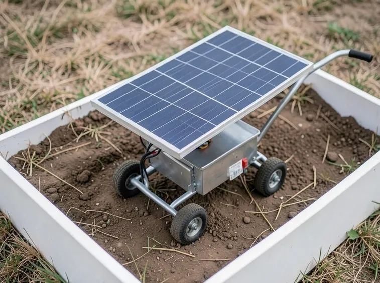 Esempio di pannello solare fai da te