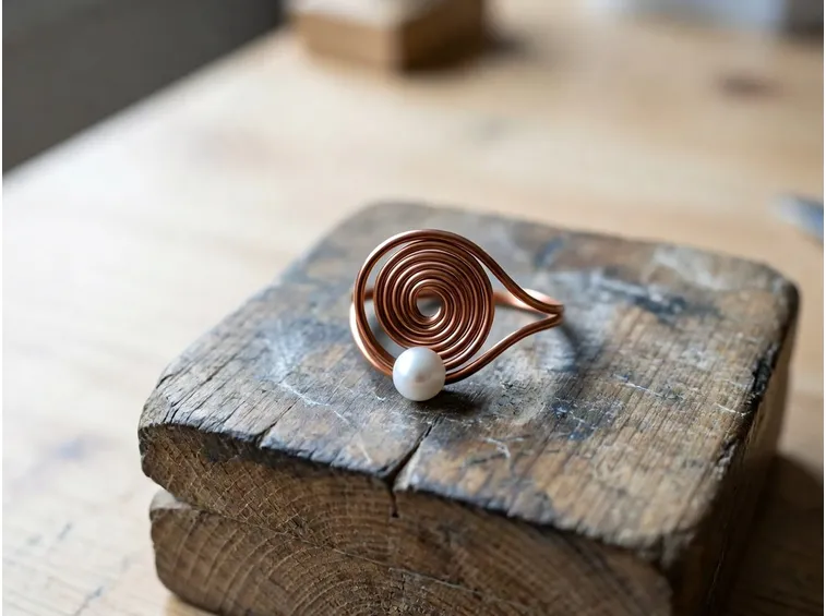 Anello filo rame