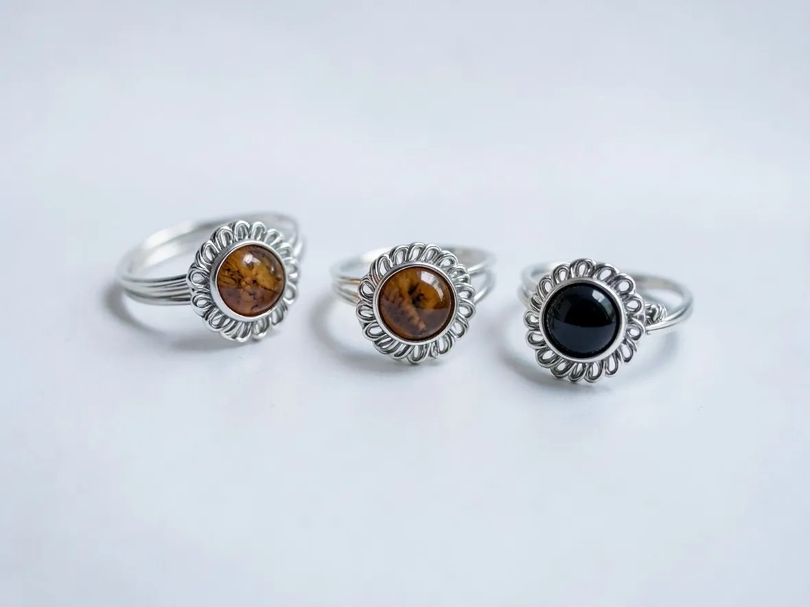 Anello filo argento