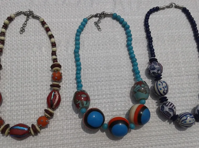 Bracciali perline