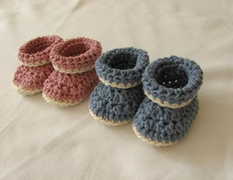 Scarpine all'uncinetto per l'inverno