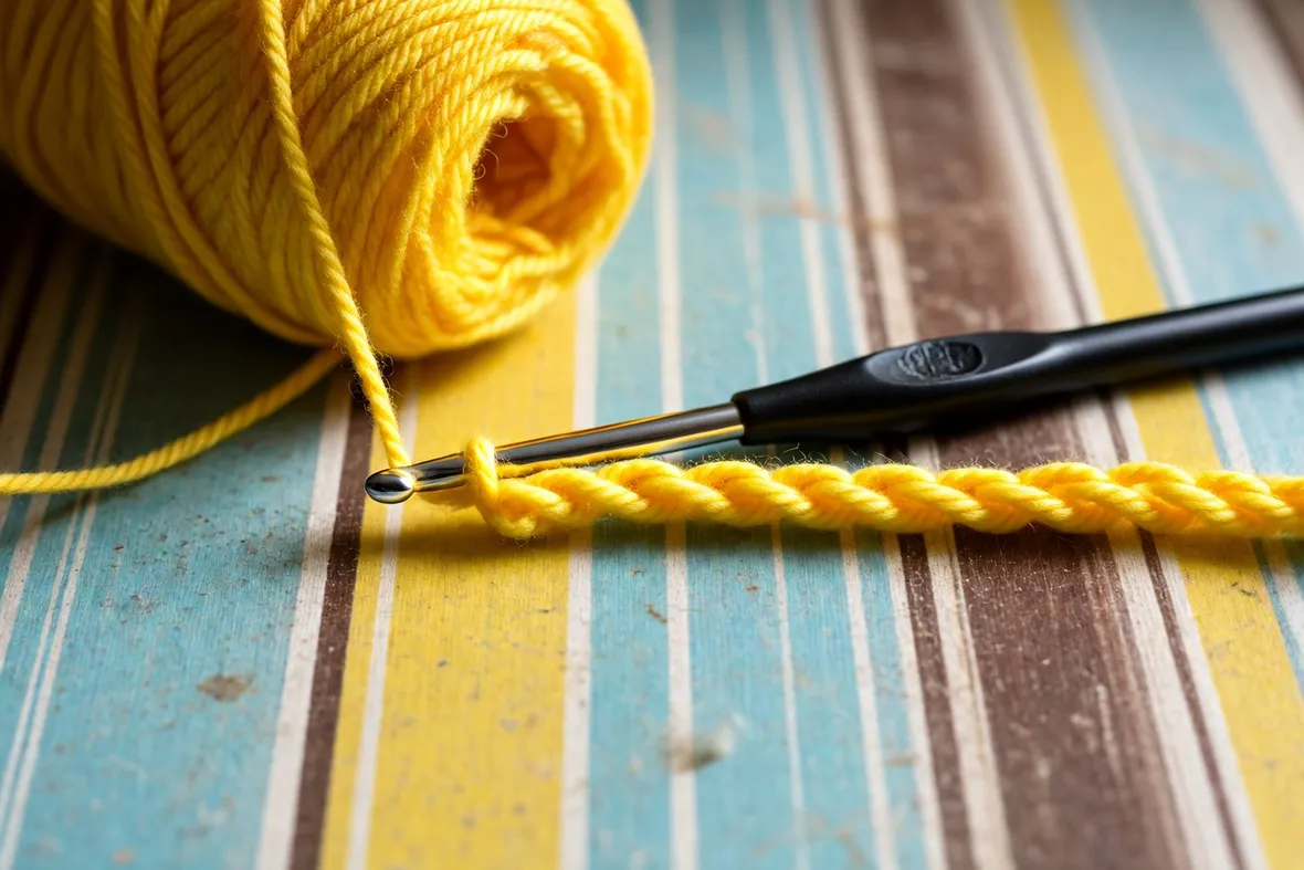 Lavorazione con uncinetto facile