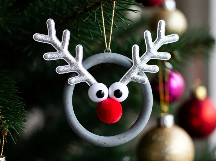 Anche i tappi di bottiglia possono diventare addobbi di Natale fai da te