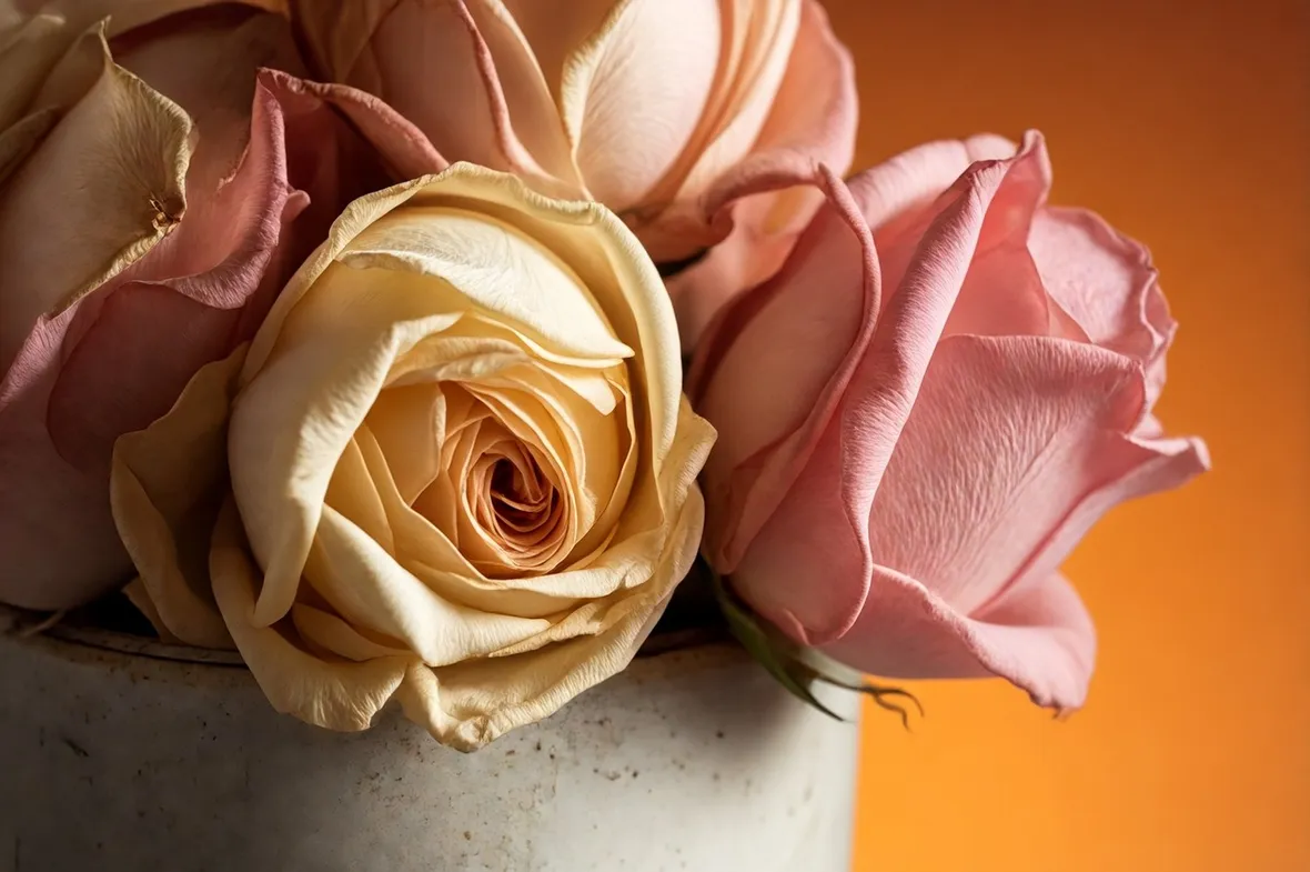 Rose petali