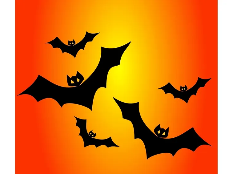 Decorazione pipistrelli