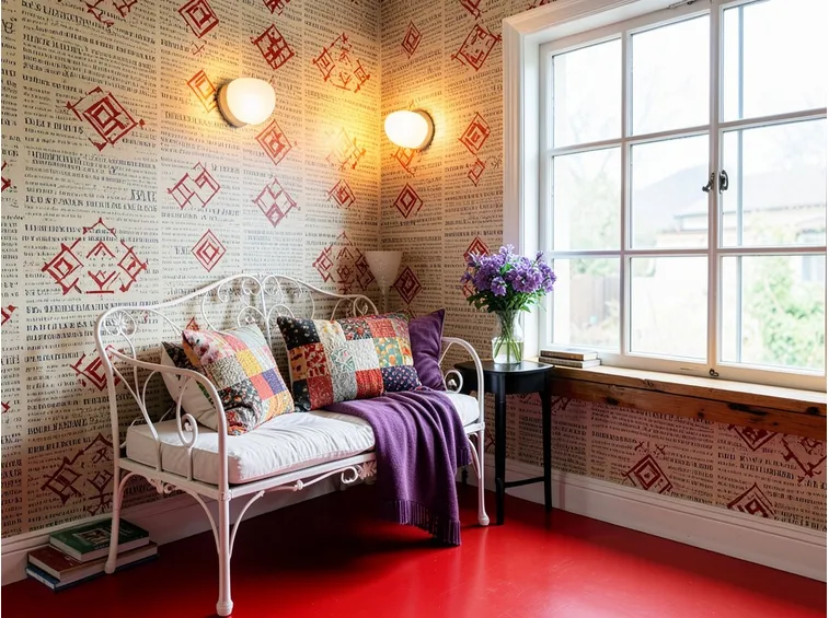 Decoupage su muro