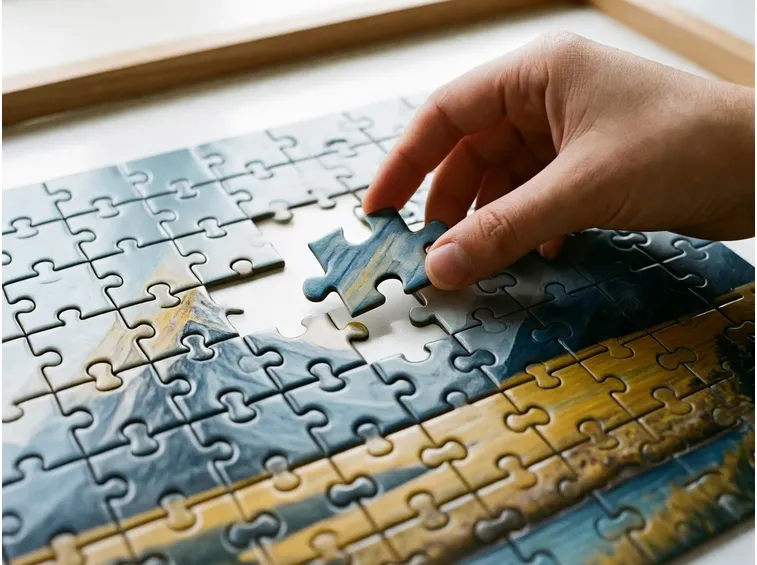 Incorniciatura puzzle