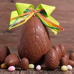 Uova di Pasqua di cioccolato