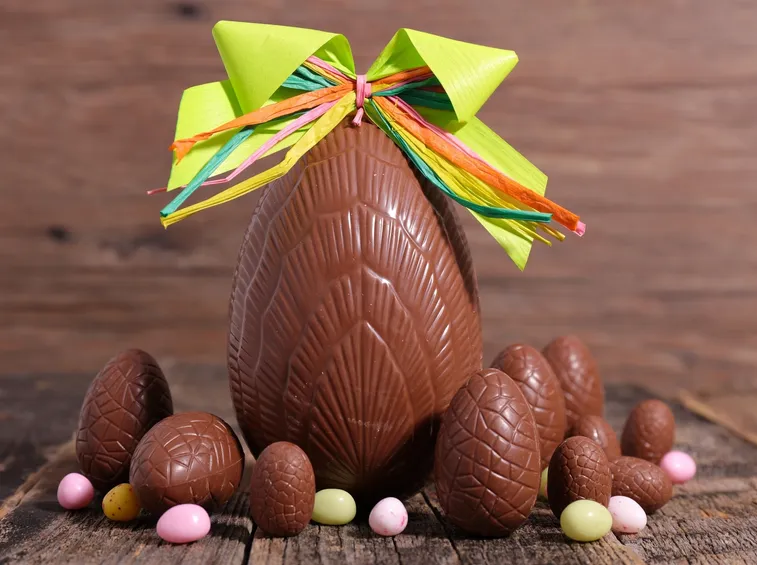 Uova di Pasqua di cioccolato