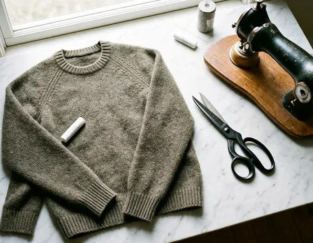 Scegliere il maglione giusto e preparare la lana
