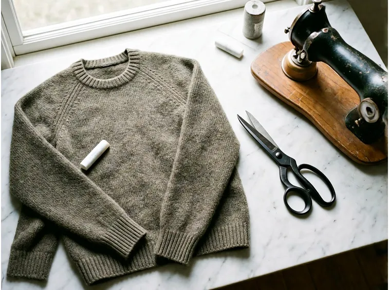 Scegliere il maglione giusto e preparare la lana