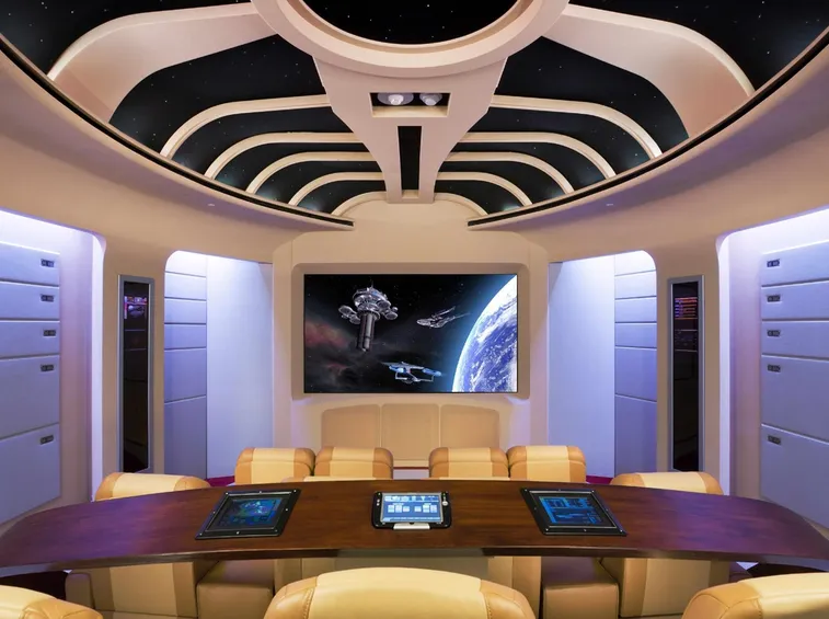 Modello di Home Theatre.