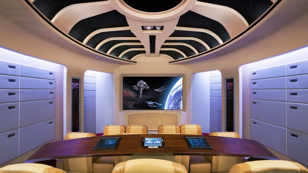 Modello di Home Theatre.