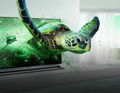 La tv oled ha una resa impeccabile