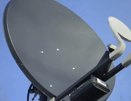 Antenna parabolica installata
