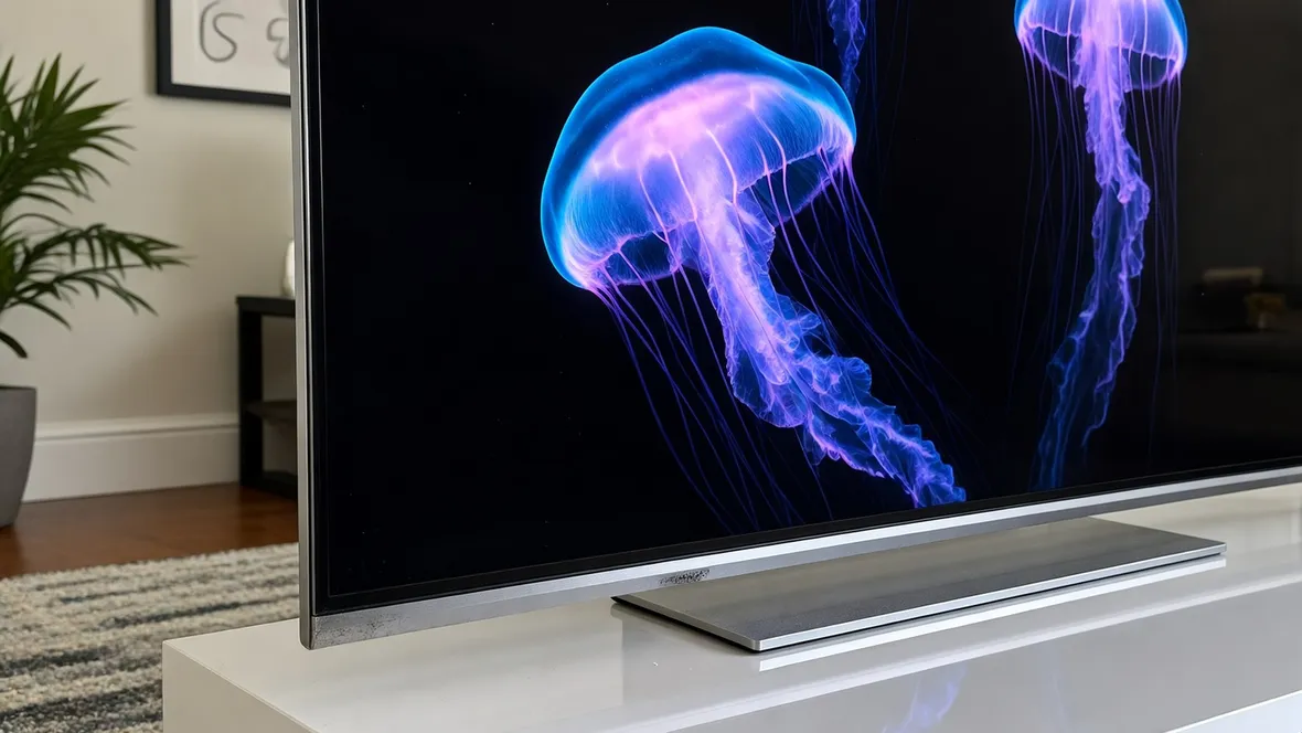 La tv oled con le sue immagini brillanti