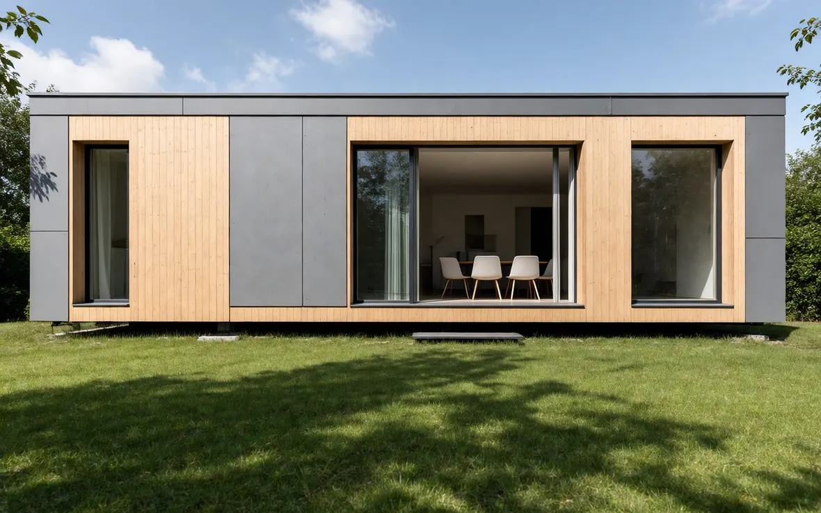 Casa prefabbricata in legno
