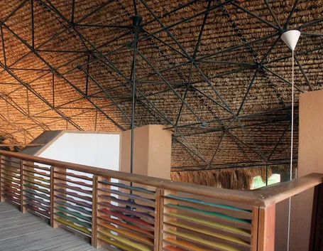 Esempio di corrimano in legno