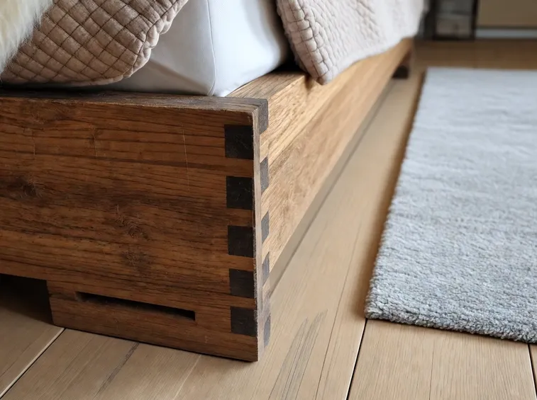letto in legno massello