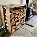 Quale legno di recupero scegliere per un portalegna da usare in casa