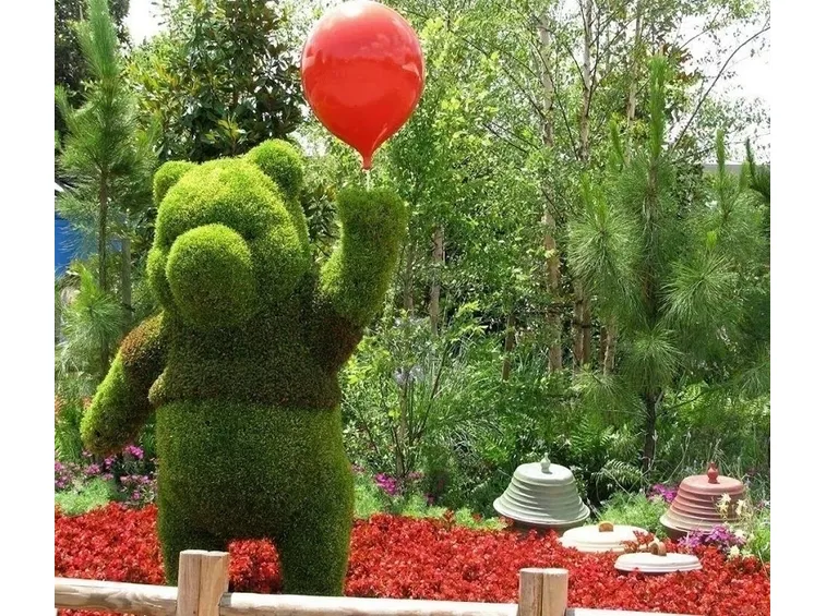 Winnie the pooh arte topiaria