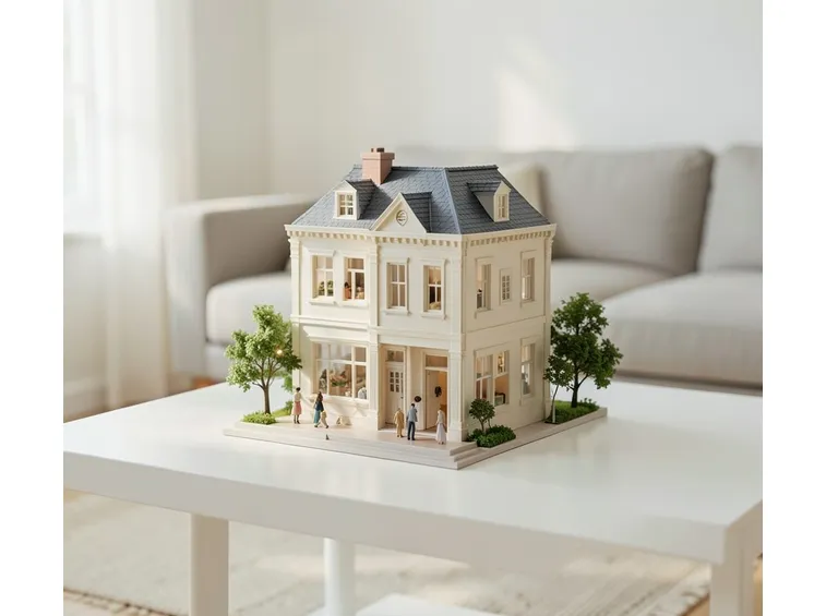 Casa delle bambole per bambini