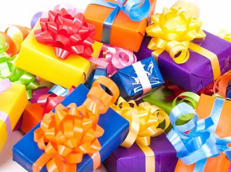 Coccarda per pacco regalo