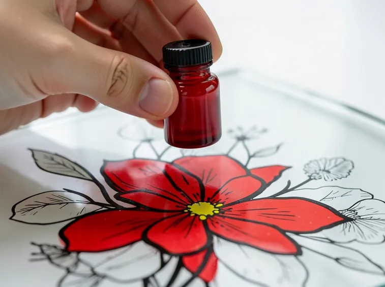 Disegno su vetro