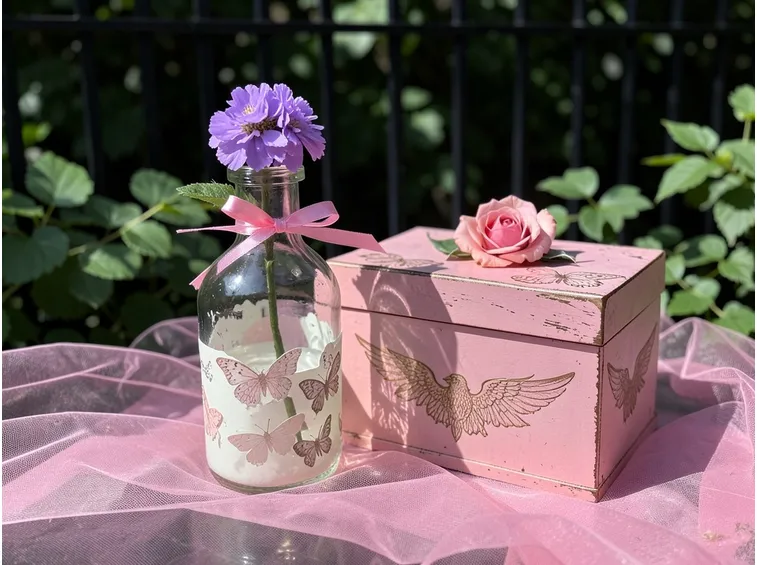 decorazione con decoupage