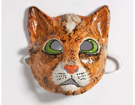 Maschera di cartapesta da abbinare al costumi di carnevale fai da te