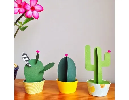 cactus papercraft