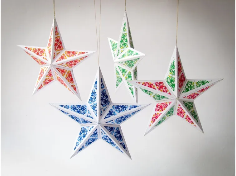 decorazioni natalizie papercraft