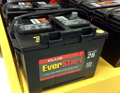Un esempio di batteria