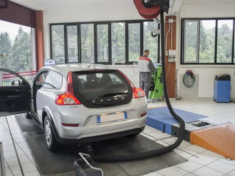 Controllo gas di scarico