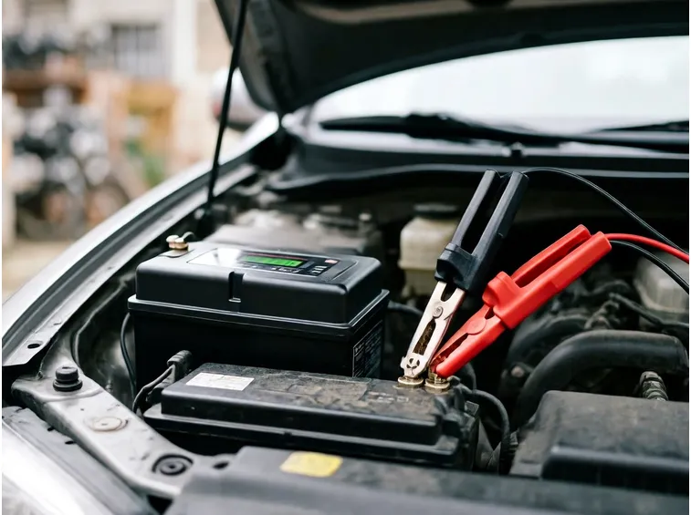 Caricatore di batterie da auto
