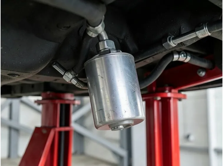 Posizione filtro benzina