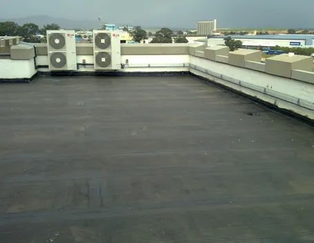 Una terrazza ricoperta da guaina