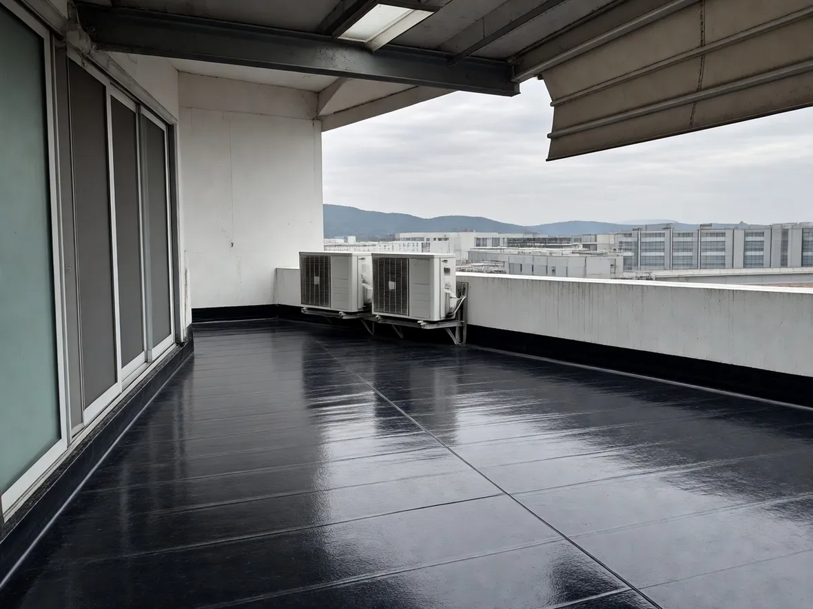Una terrazza ricoperta da guaina