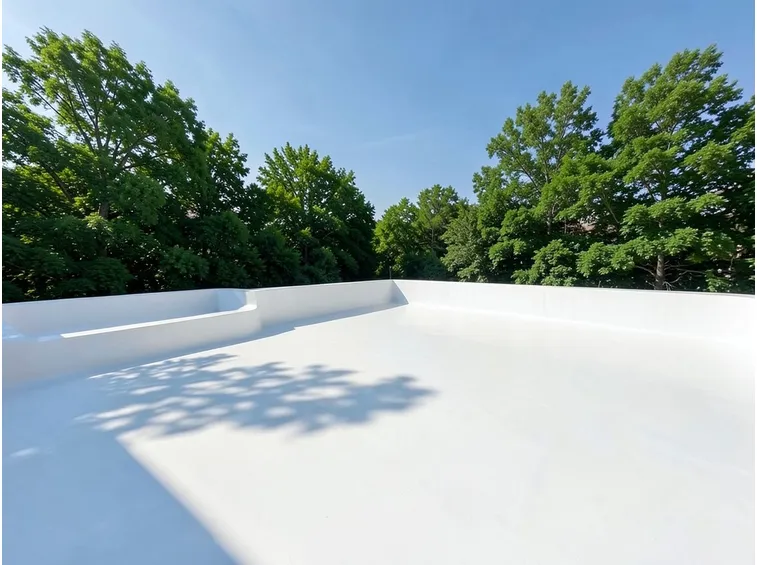 La guaina bituminosa su un terrazzo