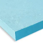 Polistirene espanso estruso di colore blu