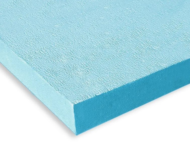 Polistirene espanso estruso di colore blu