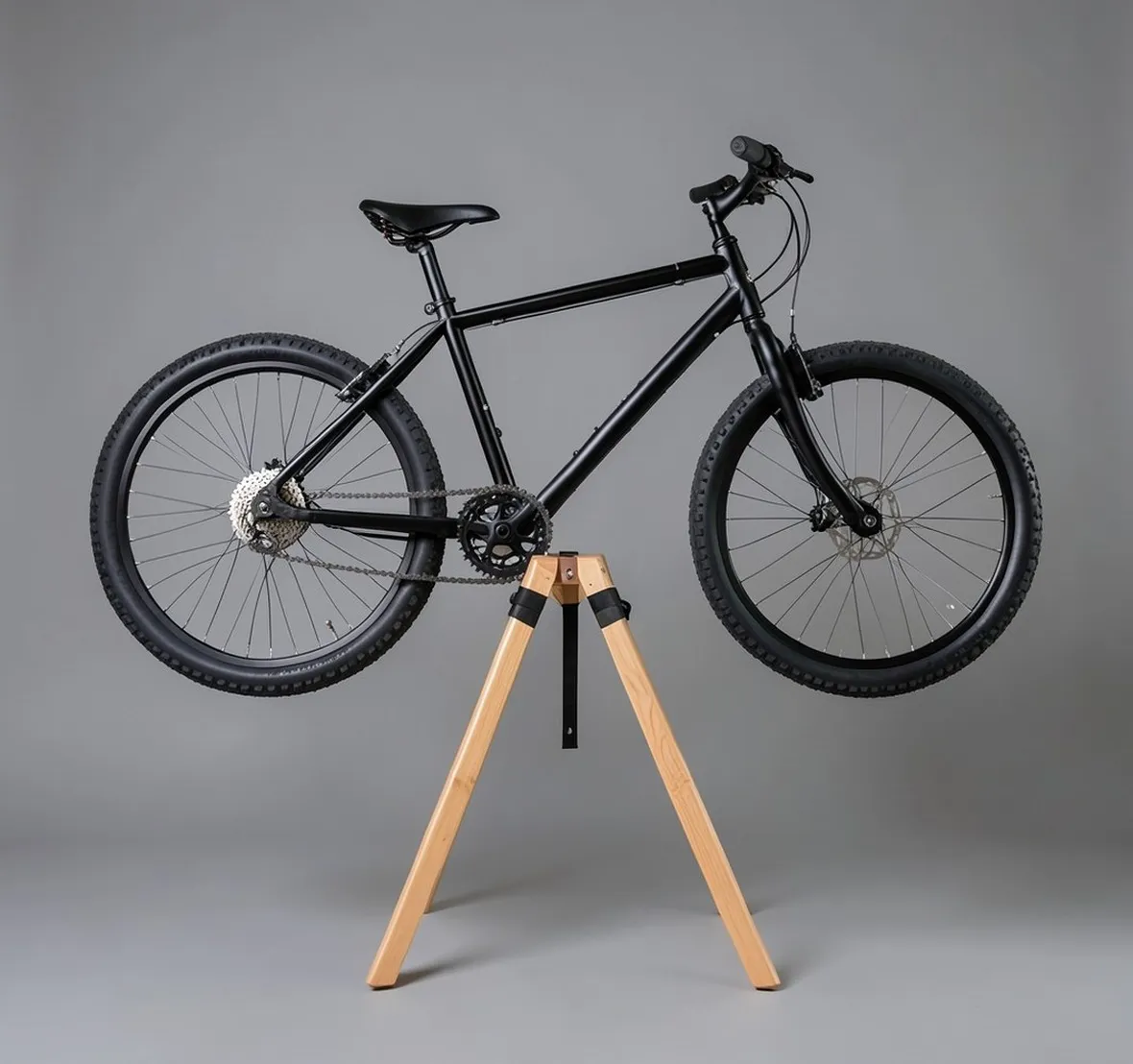 Un modello di cavalletto per bici