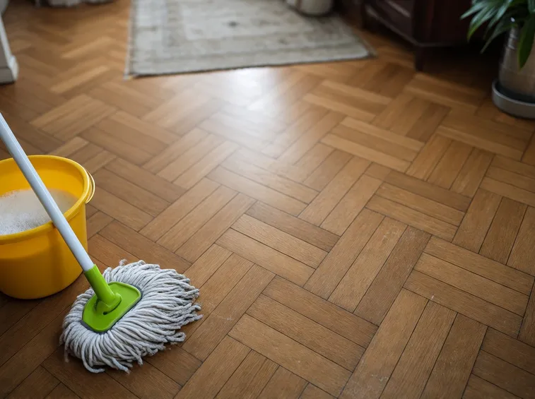 Una pulizia straordinaria del parquet in legno