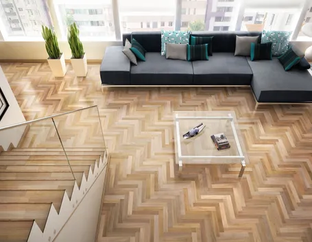 pavimento in parquet