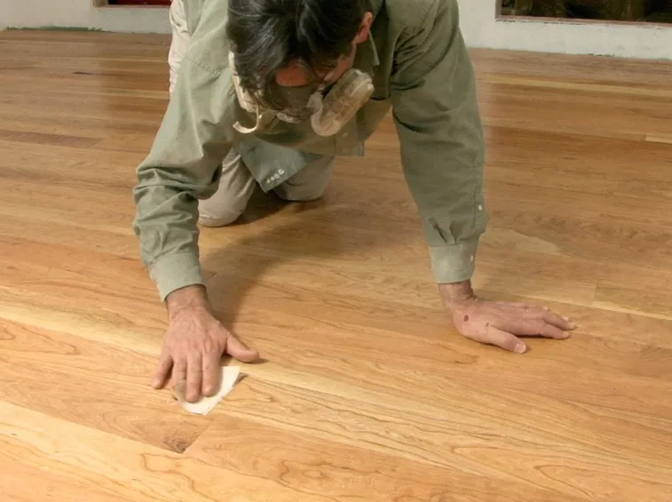Preparazione parquet