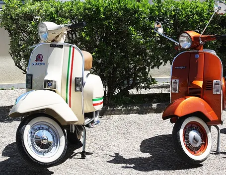 Vespe restaurate e personalizzate