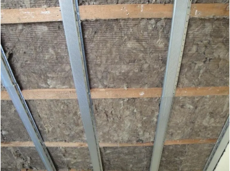Isolamento acustico del soffitto
