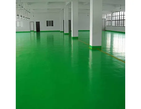 Pavimento colorato con vernice poliuretanica