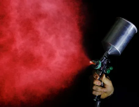 Fare la verniciatura a spruzzo